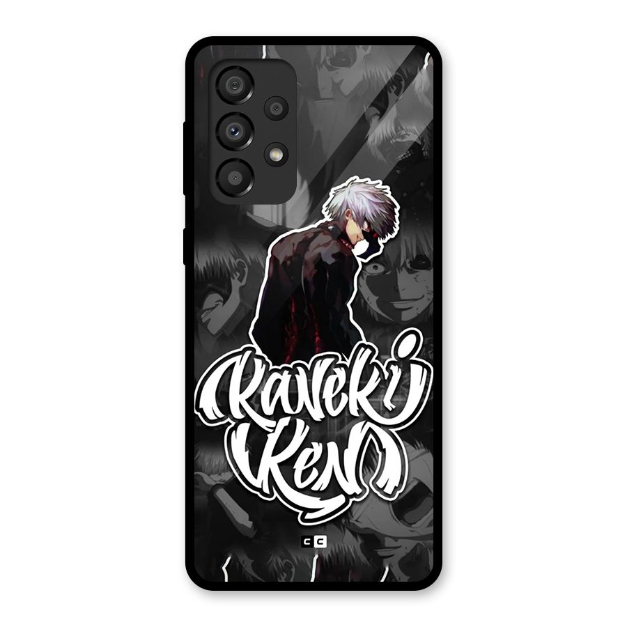 Kaneki Ken Manga Art Glass Back Case for Galaxy A33 5G