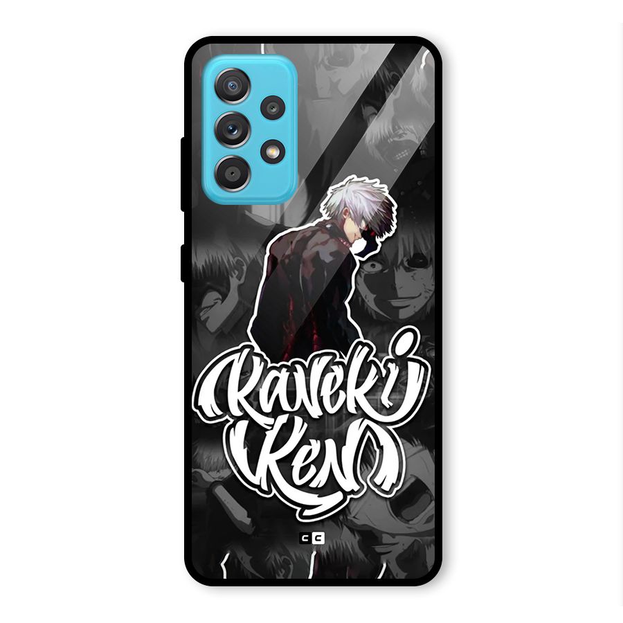 Kaneki Ken Manga Art Glass Back Case for Galaxy A52