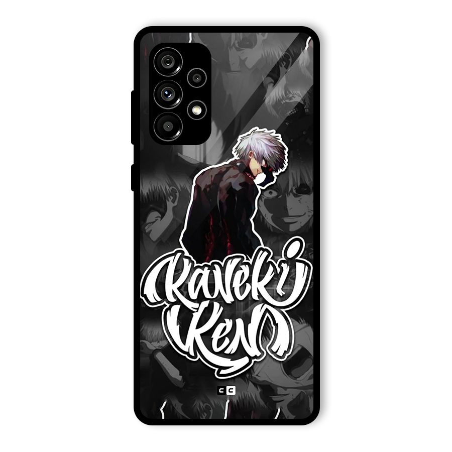Kaneki Ken Manga Art Glass Back Case for Galaxy A73 5G