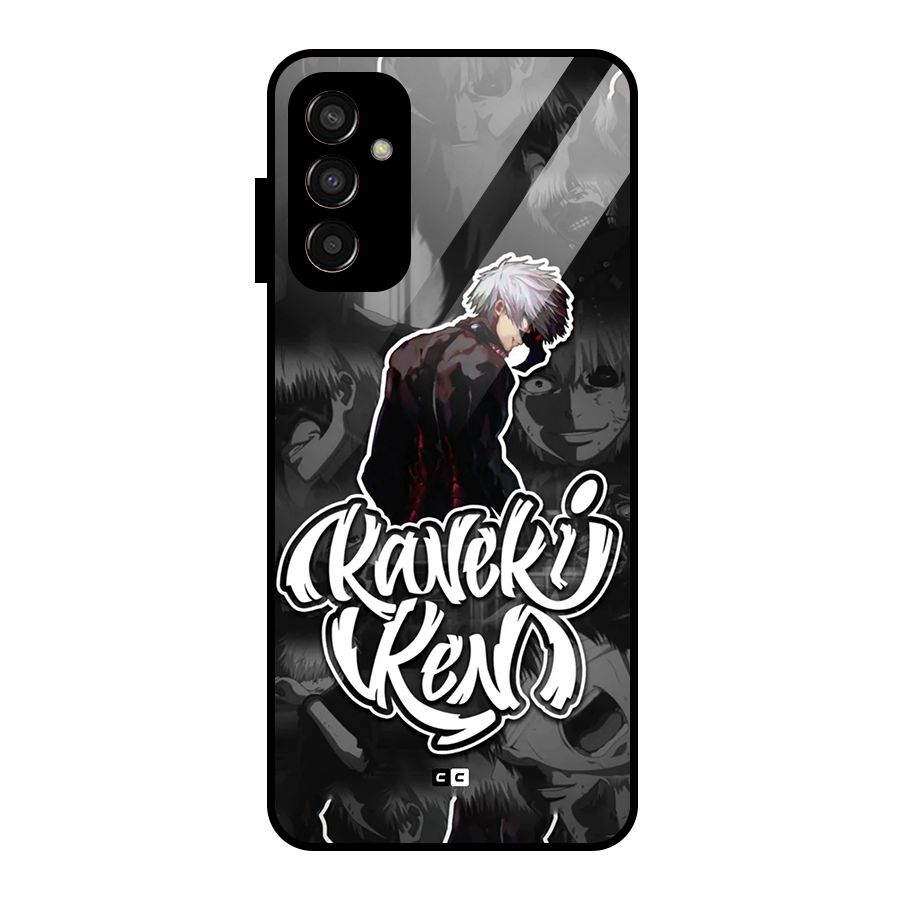 Kaneki Ken Manga Art Glass Back Case for Galaxy F13