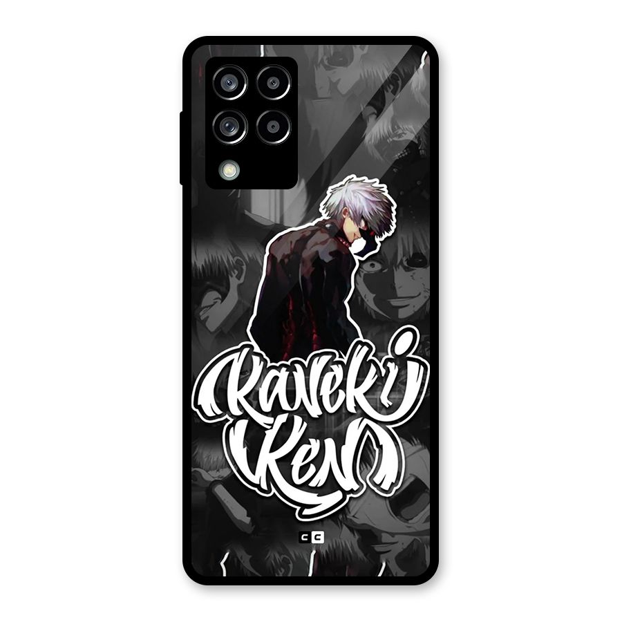Kaneki Ken Manga Art Glass Back Case for Galaxy M53 5G