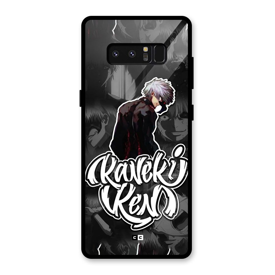 Kaneki Ken Manga Art Glass Back Case for Galaxy Note 8