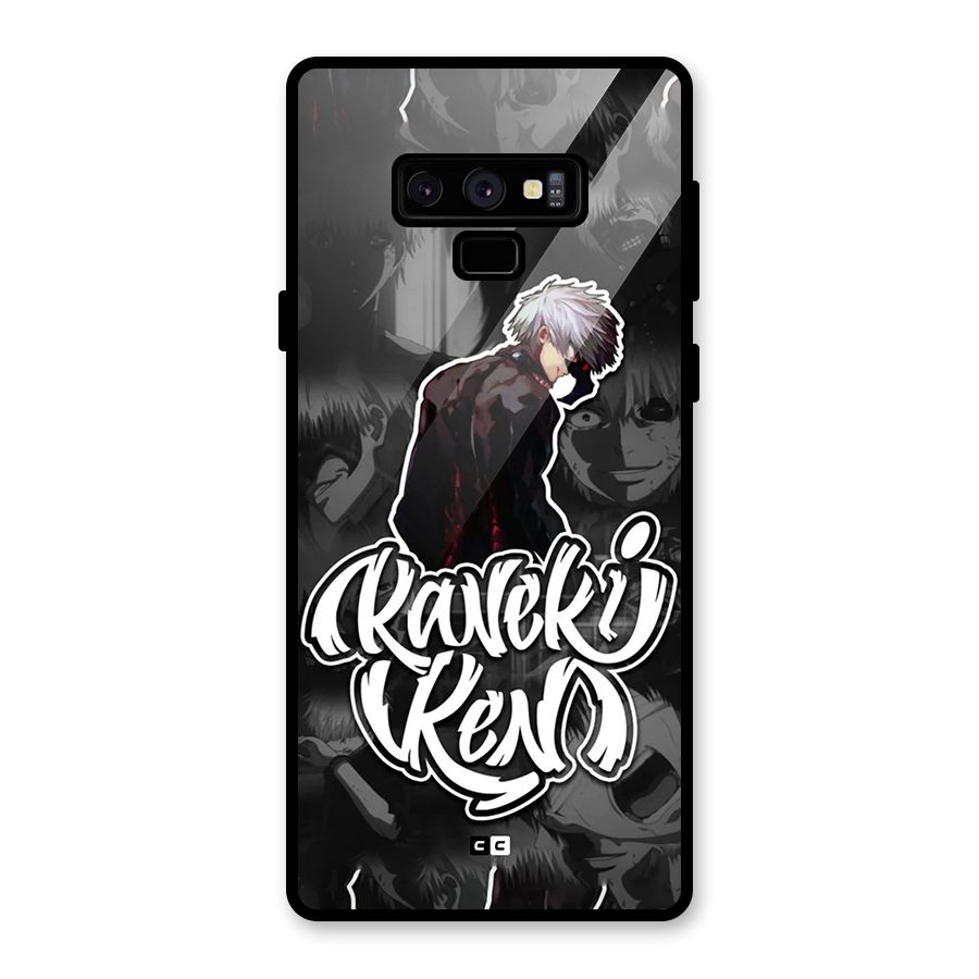 Kaneki Ken Manga Art Glass Back Case for Galaxy Note 9