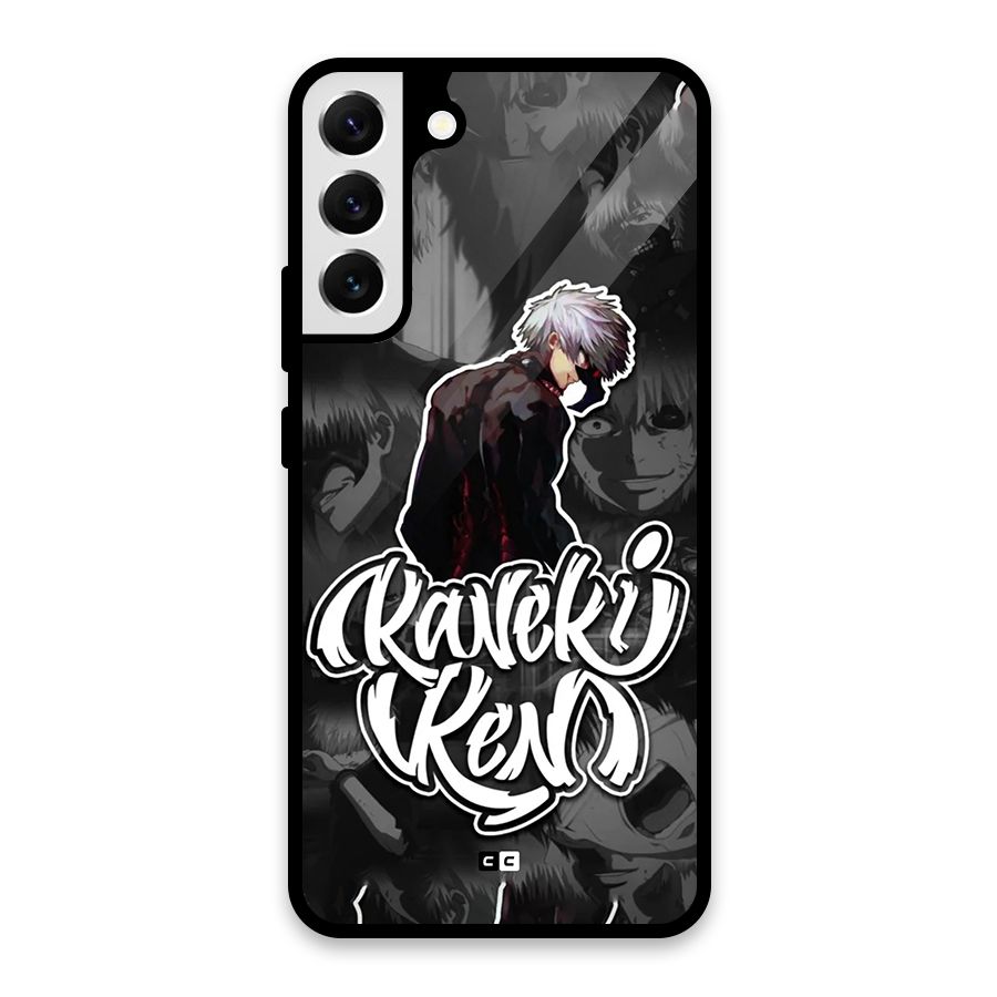 Kaneki Ken Manga Art Glass Back Case for Galaxy S22 Plus 5G