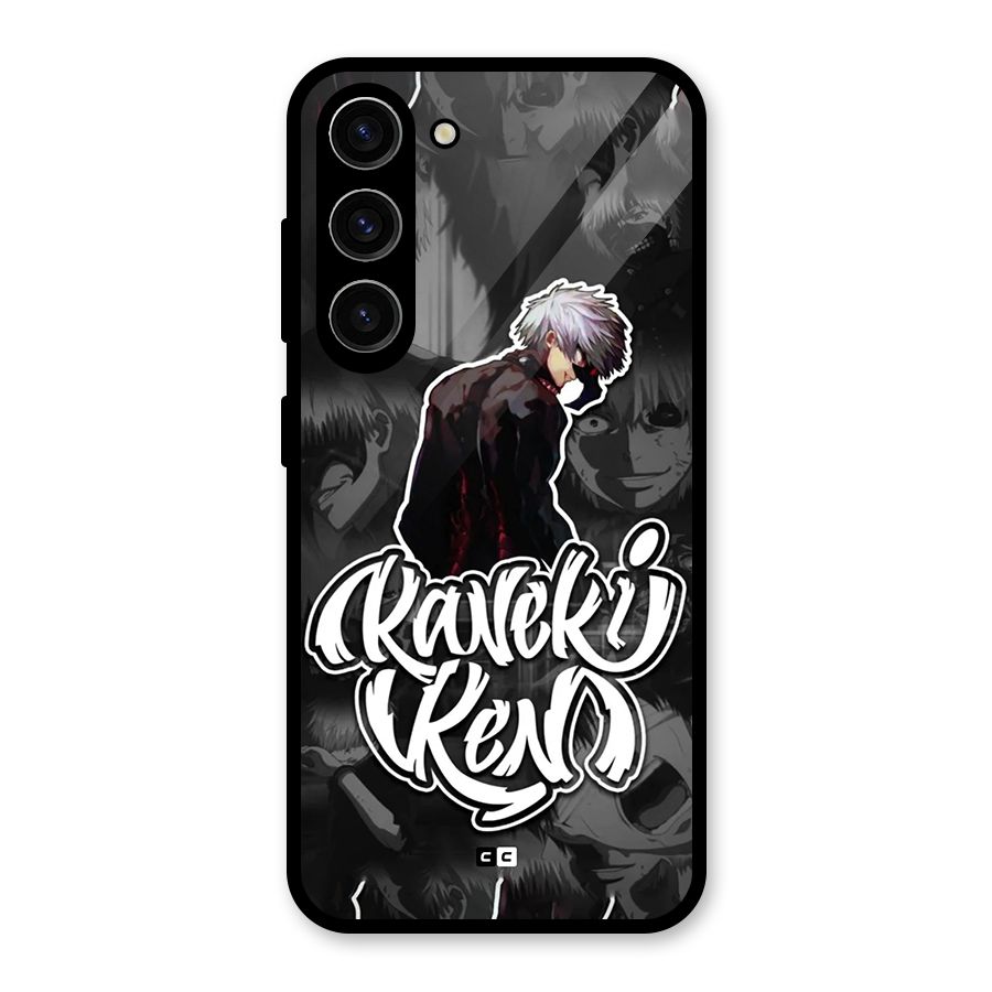 Kaneki Ken Manga Art Glass Back Case for Galaxy S23