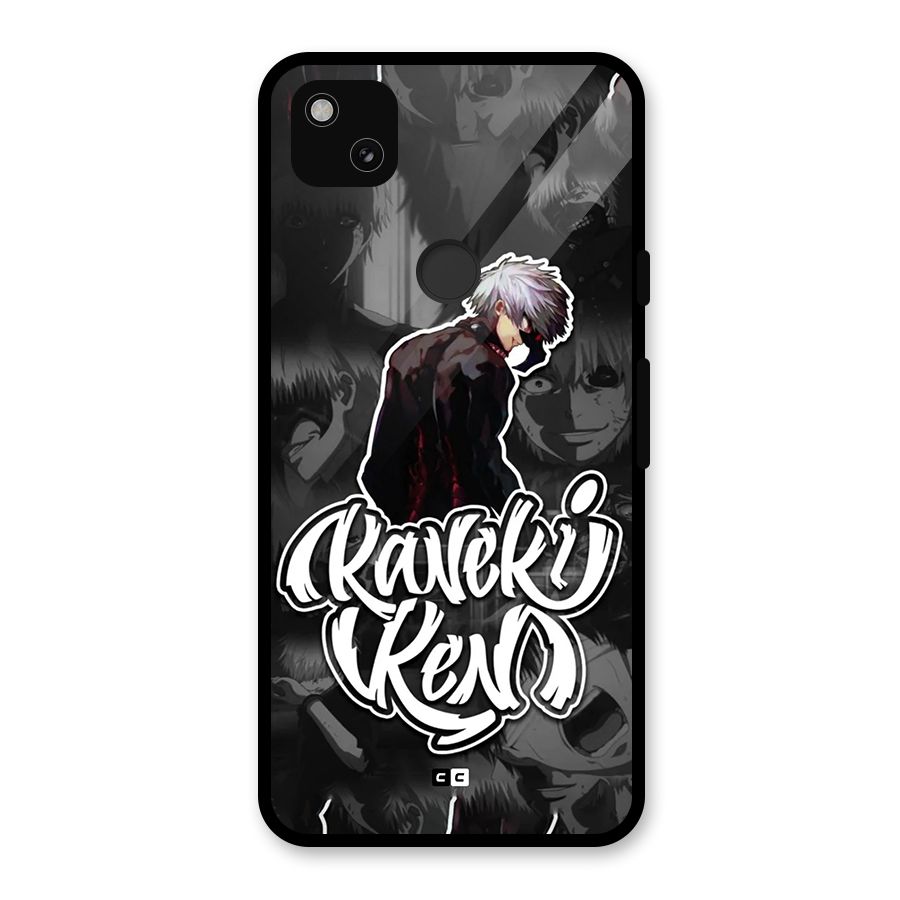 Kaneki Ken Manga Art Glass Back Case for Google Pixel 4a