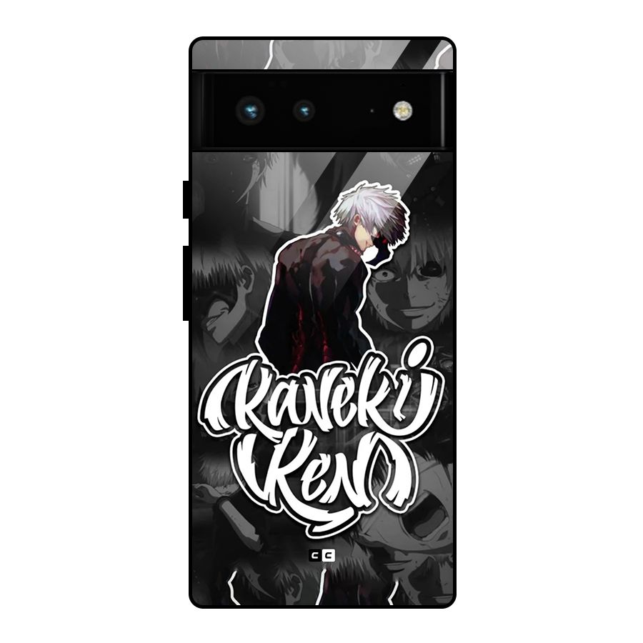 Kaneki Ken Manga Art Glass Back Case for Google Pixel 6