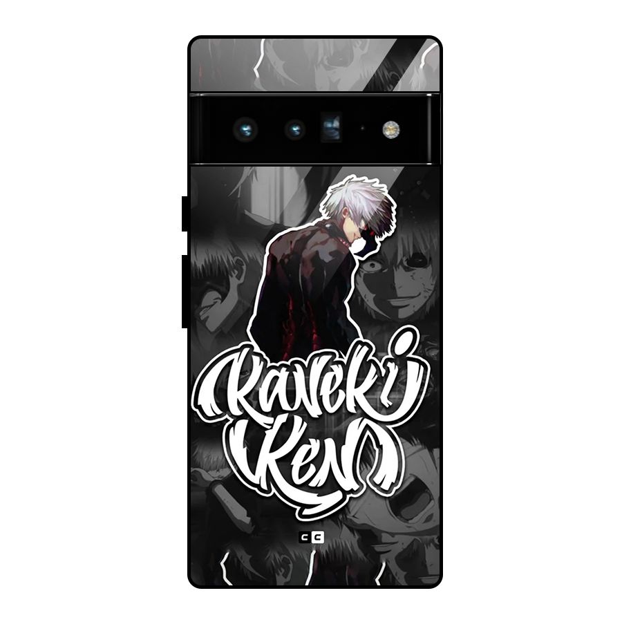 Kaneki Ken Manga Art Glass Back Case for Google Pixel 6 Pro