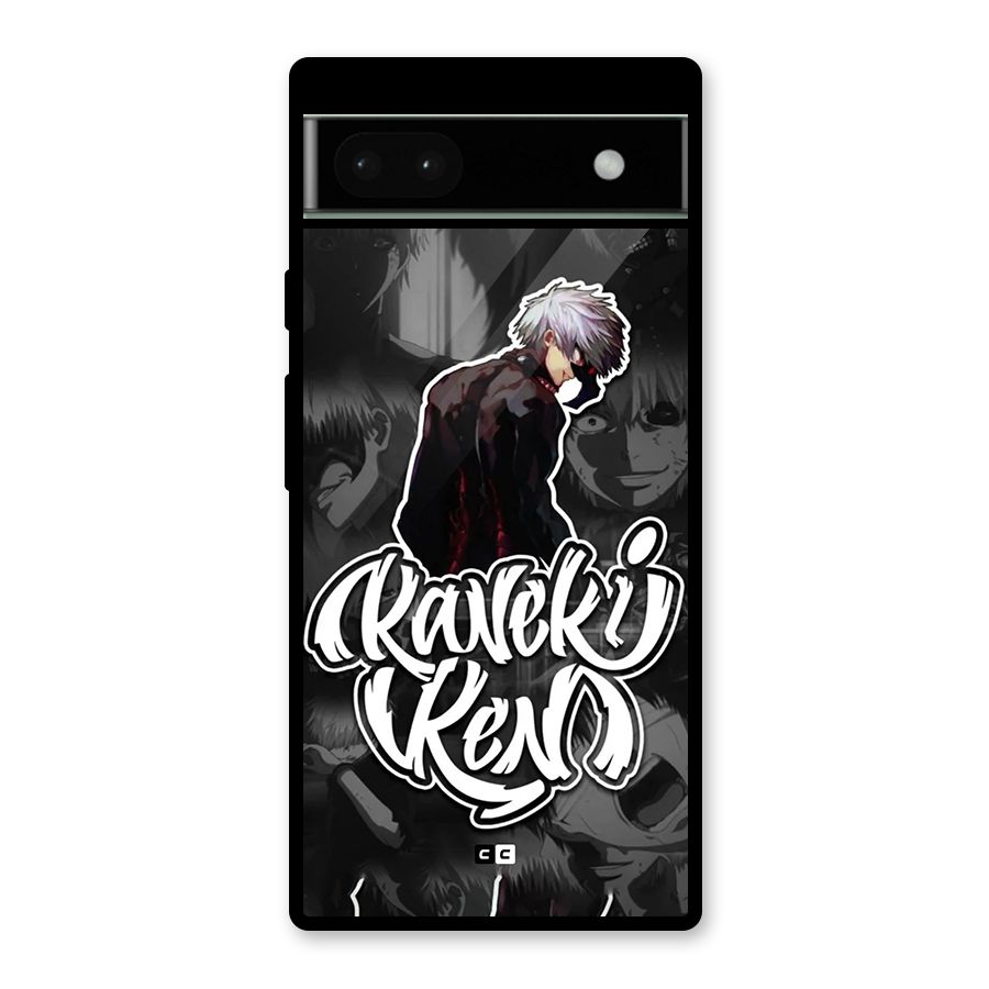 Kaneki Ken Manga Art Glass Back Case for Google Pixel 6a