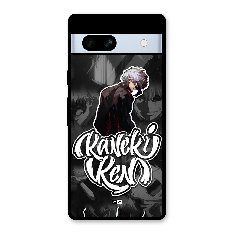 Kaneki Ken Manga Art Glass Back Case for Google Pixel 7a