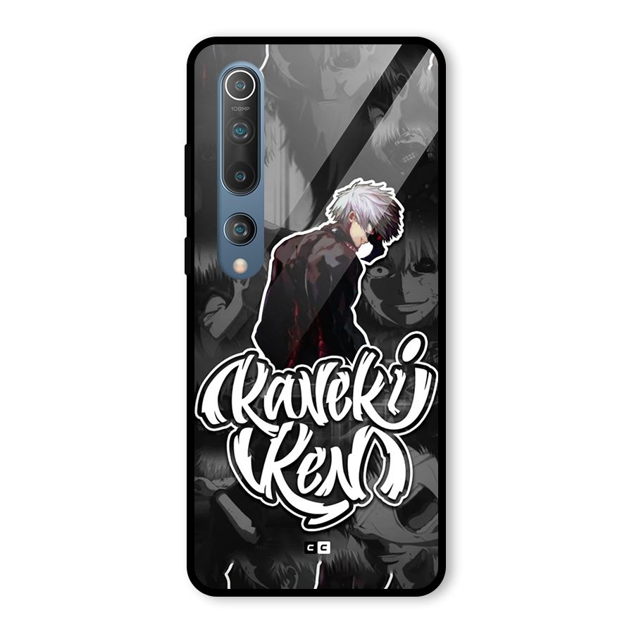 Kaneki Ken Manga Art Glass Back Case for Mi 10