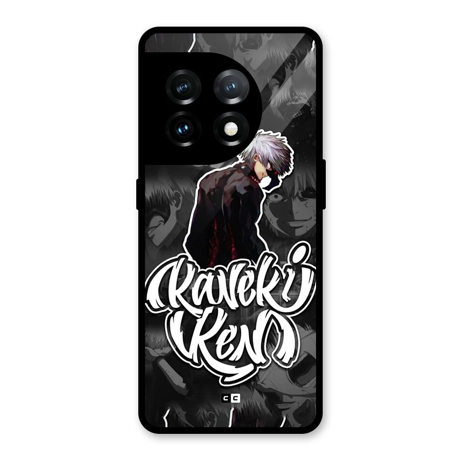 Kaneki Ken Manga Art Glass Back Case for OnePlus 11