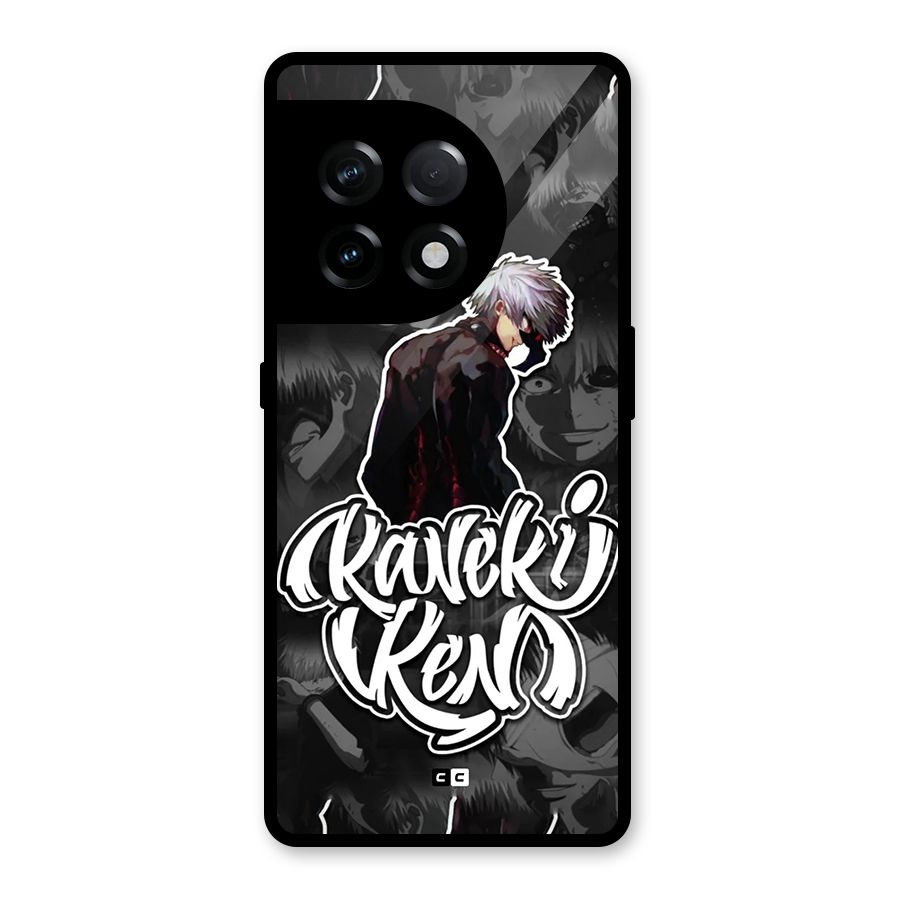 Kaneki Ken Manga Art Glass Back Case for OnePlus 11R