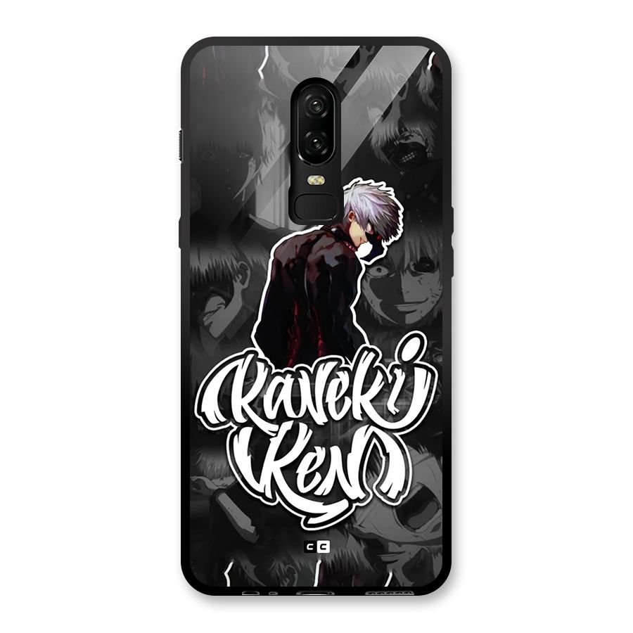 Kaneki Ken Manga Art Glass Back Case for OnePlus 6