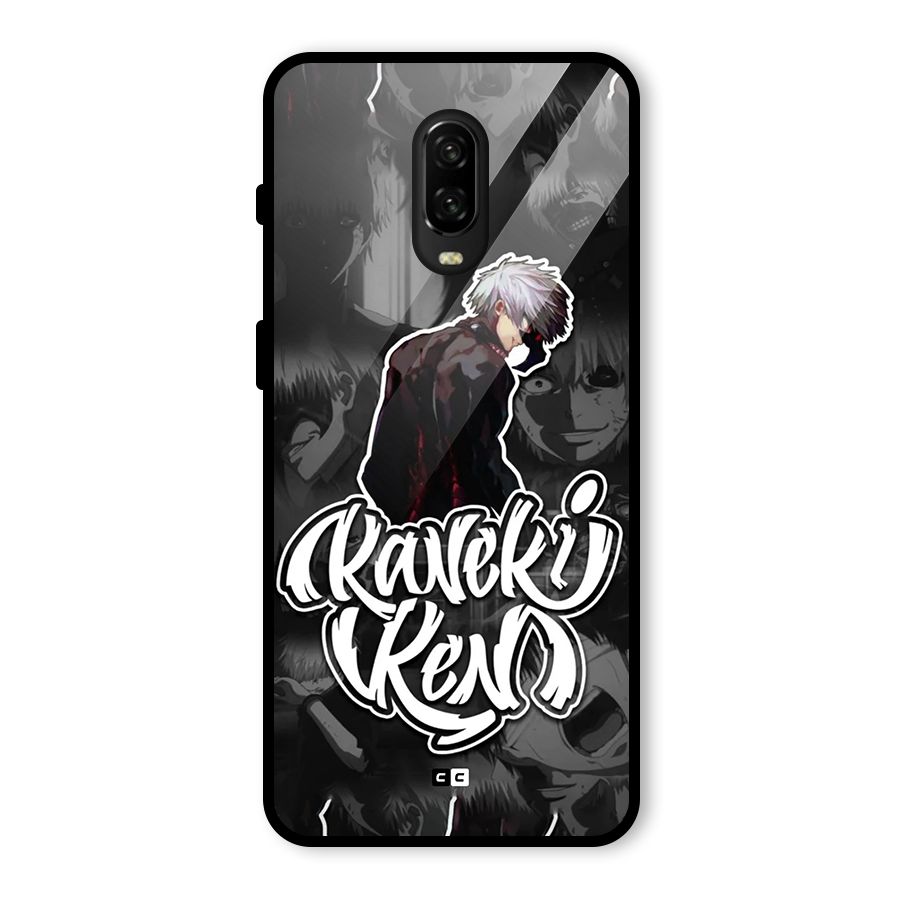 Kaneki Ken Manga Art Glass Back Case for OnePlus 6T