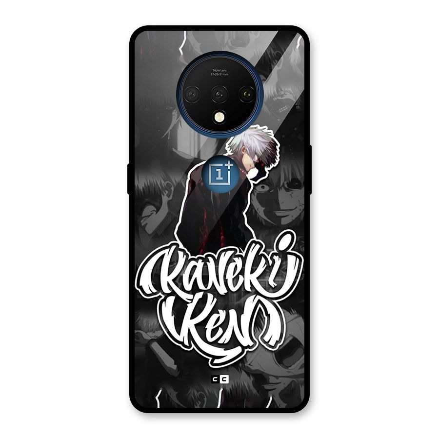 Kaneki Ken Manga Art Glass Back Case for OnePlus 7T