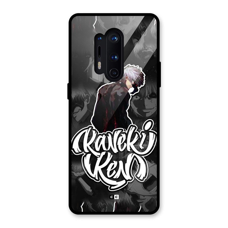 Kaneki Ken Manga Art Glass Back Case for OnePlus 8 Pro