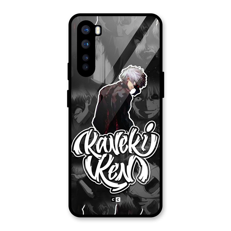Kaneki Ken Manga Art Glass Back Case for OnePlus Nord