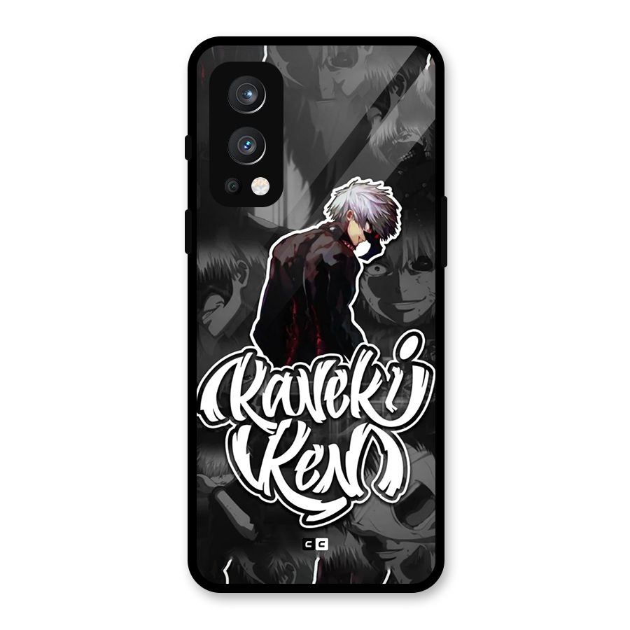Kaneki Ken Manga Art Glass Back Case for OnePlus Nord 2 5G