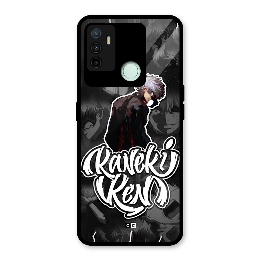 Kaneki Ken Manga Art Glass Back Case for Oppo A53