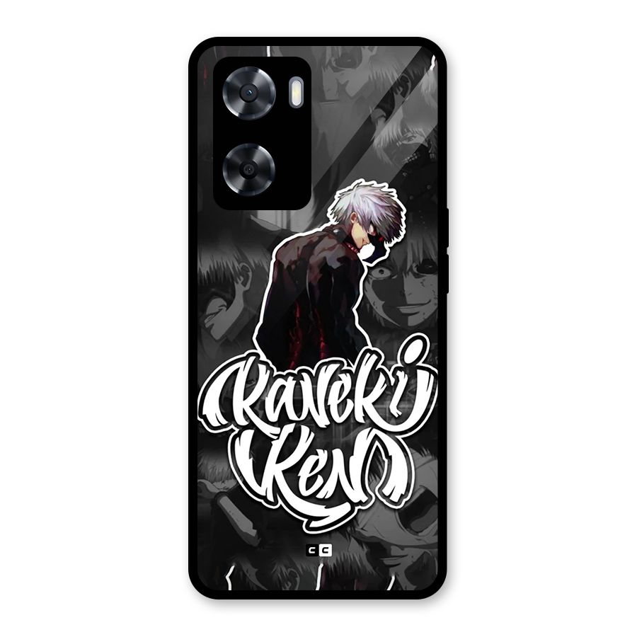 Kaneki Ken Manga Art Glass Back Case for Oppo A57 2022