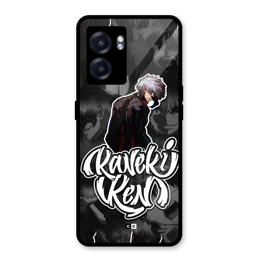 Kaneki Ken Manga Art Glass Back Case for Oppo K10 (5G)