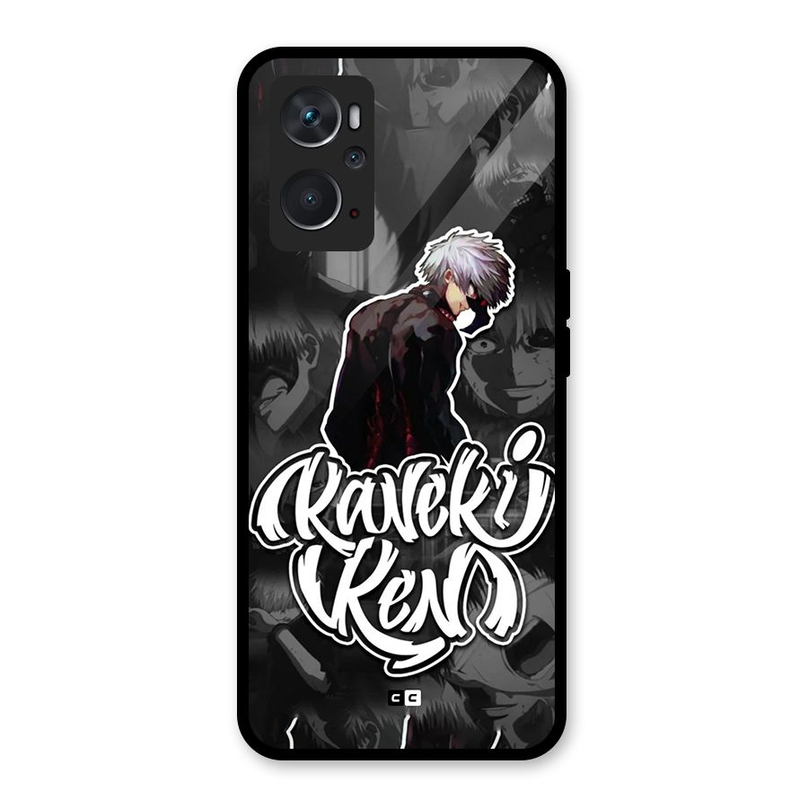Kaneki Ken Manga Art Glass Back Case for Oppo K10 4G