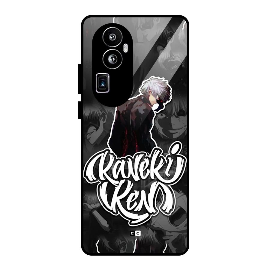 Kaneki Ken Manga Art Glass Back Case for Oppo Reno10 Pro Plus