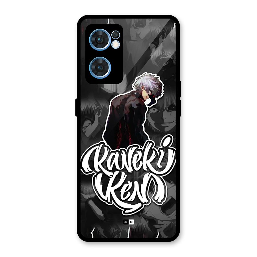 Kaneki Ken Manga Art Glass Back Case for Oppo Reno7 5G
