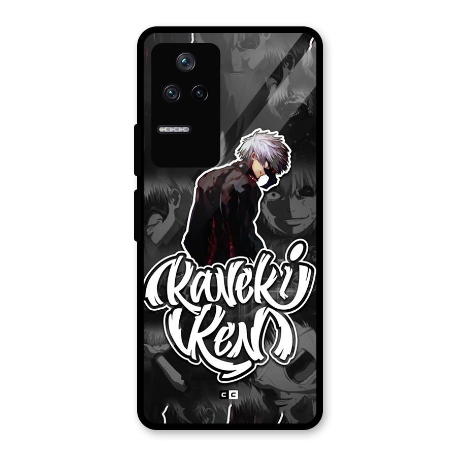 Kaneki Ken Manga Art Glass Back Case for Poco F4 5G