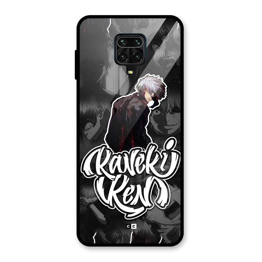 Kaneki Ken Manga Art Glass Back Case for Poco M2 Pro