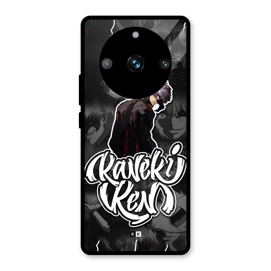 Kaneki Ken Manga Art Glass Back Case for Realme 11 Pro