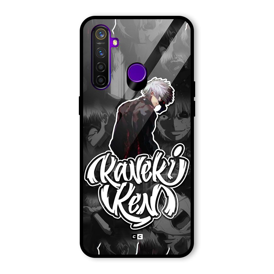 Kaneki Ken Manga Art Glass Back Case for Realme 5 Pro