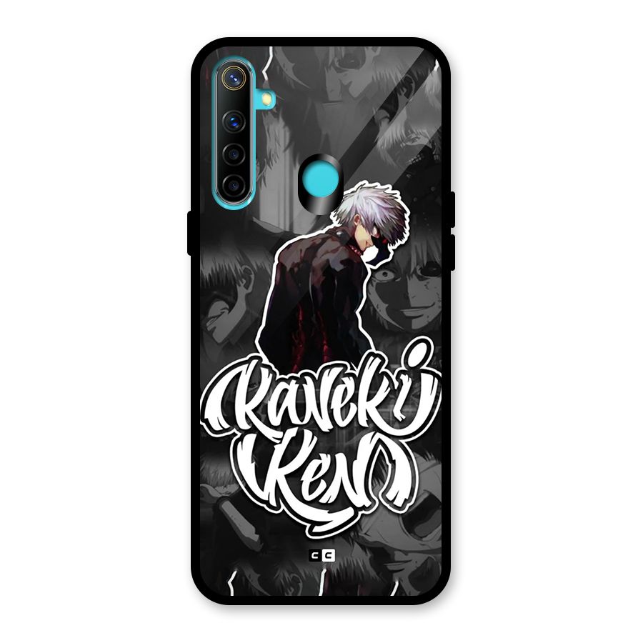 Kaneki Ken Manga Art Glass Back Case for Realme 5i