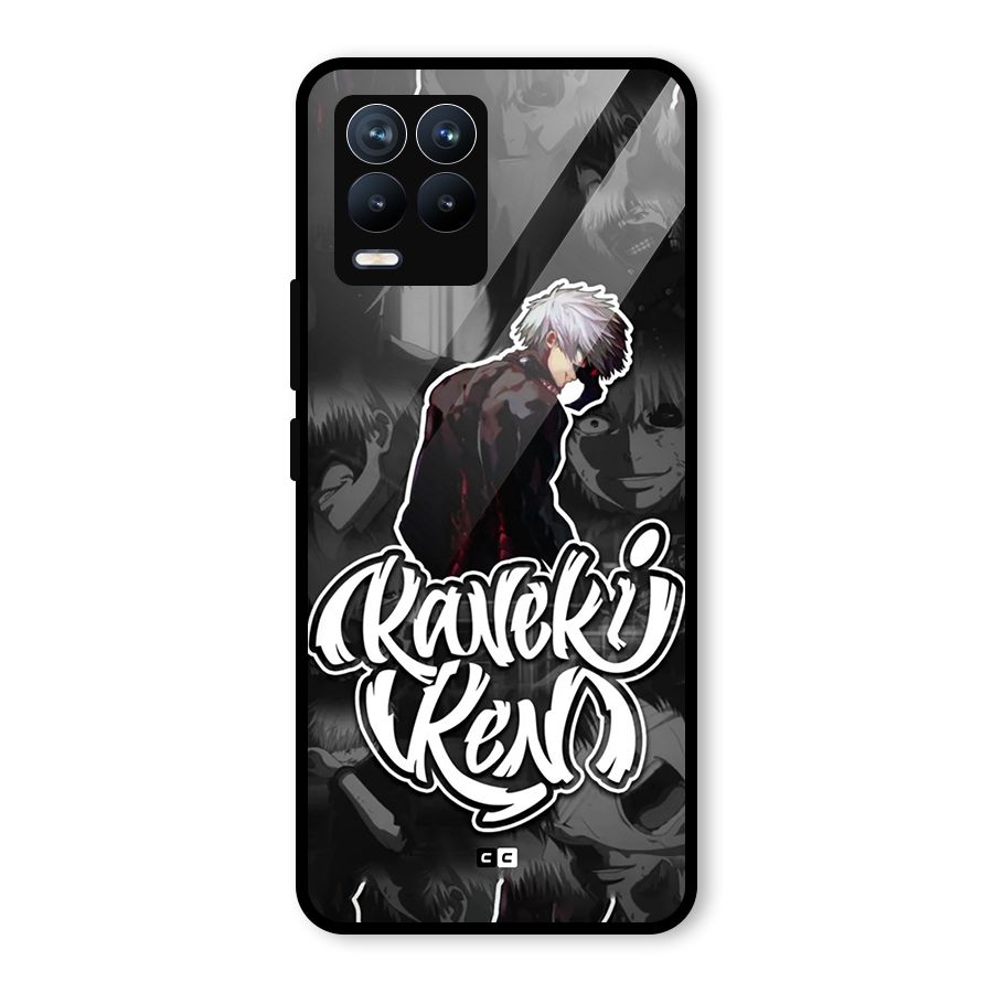 Kaneki Ken Manga Art Glass Back Case for Realme 8 Pro