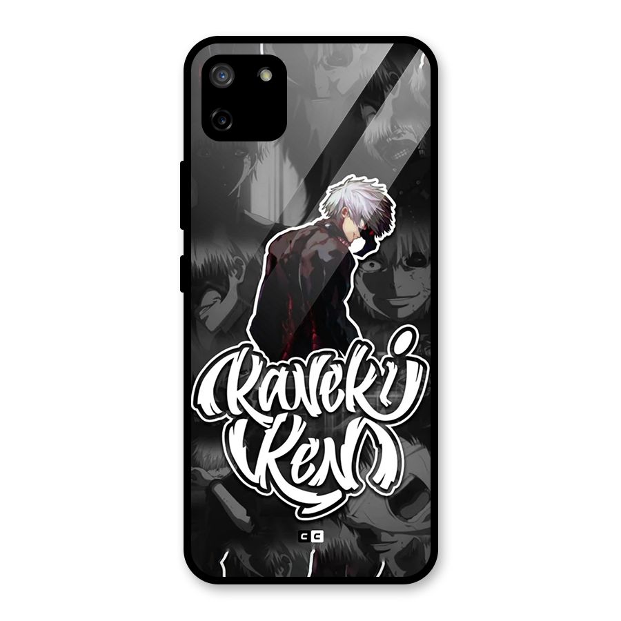Kaneki Ken Manga Art Glass Back Case for Realme C11
