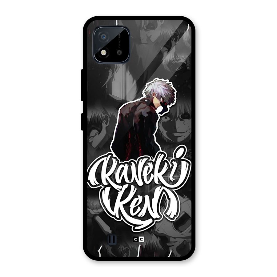 Kaneki Ken Manga Art Glass Back Case for Realme C11 2021