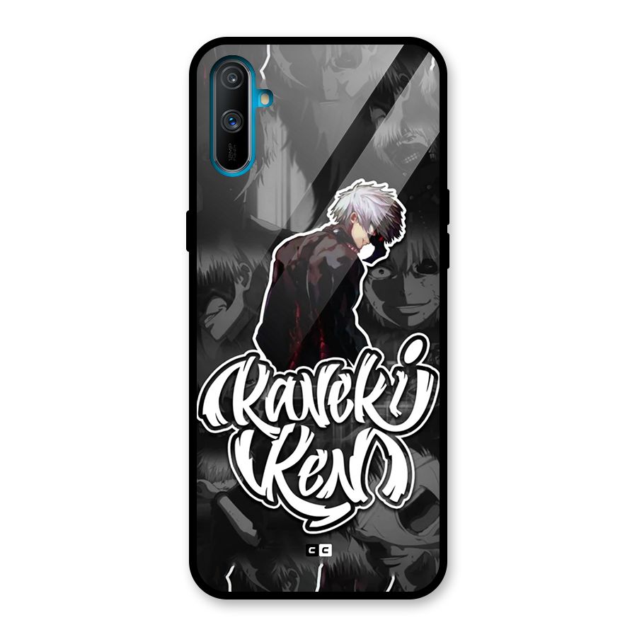 Kaneki Ken Manga Art Glass Back Case for Realme C3