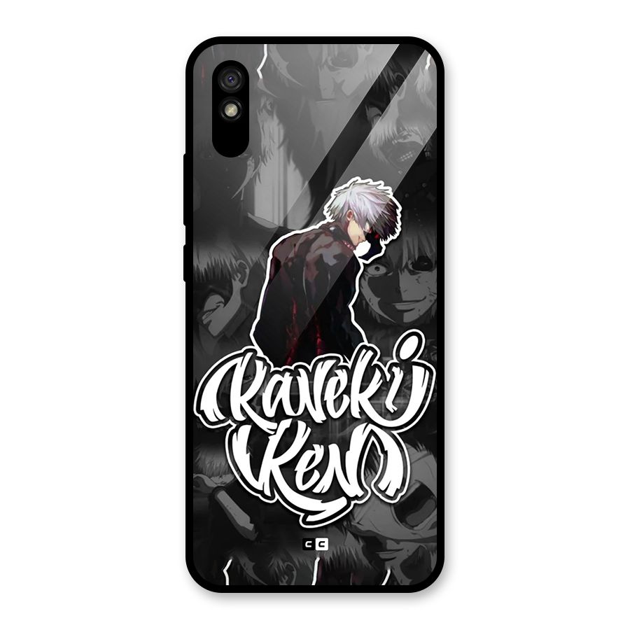 Kaneki Ken Manga Art Glass Back Case for Redmi 9A