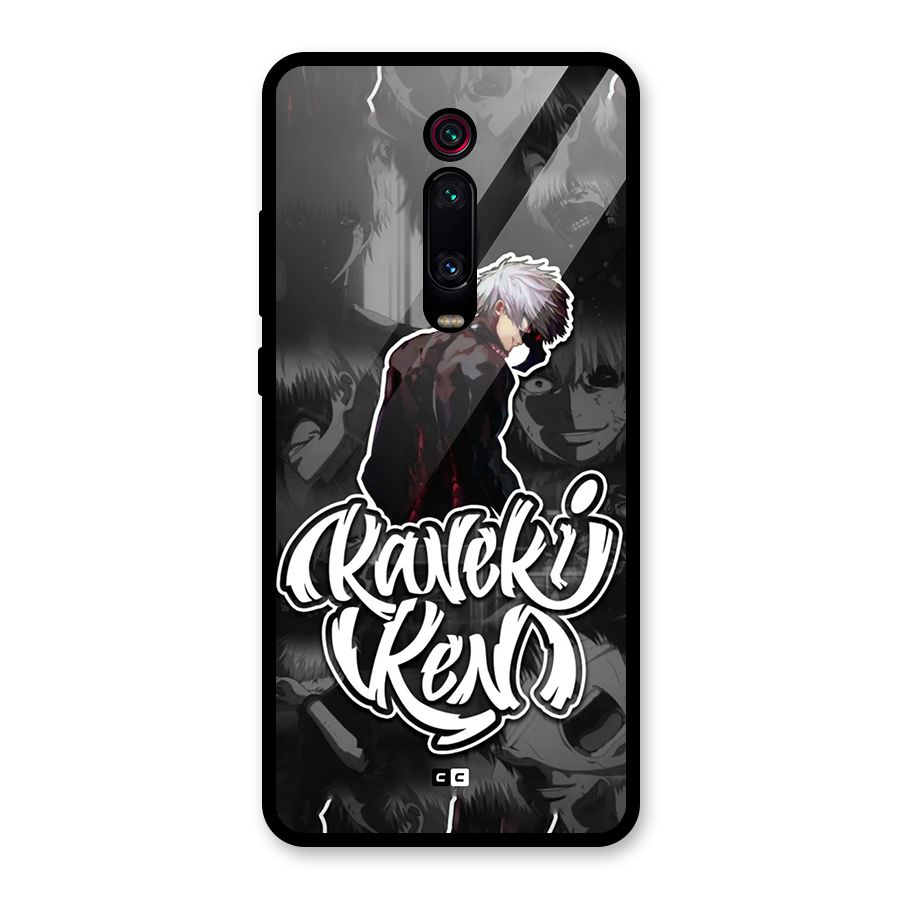 Kaneki Ken Manga Art Glass Back Case for Redmi K20