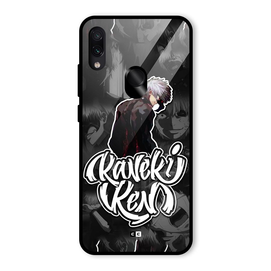 Kaneki Ken Manga Art Glass Back Case for Redmi Note 7