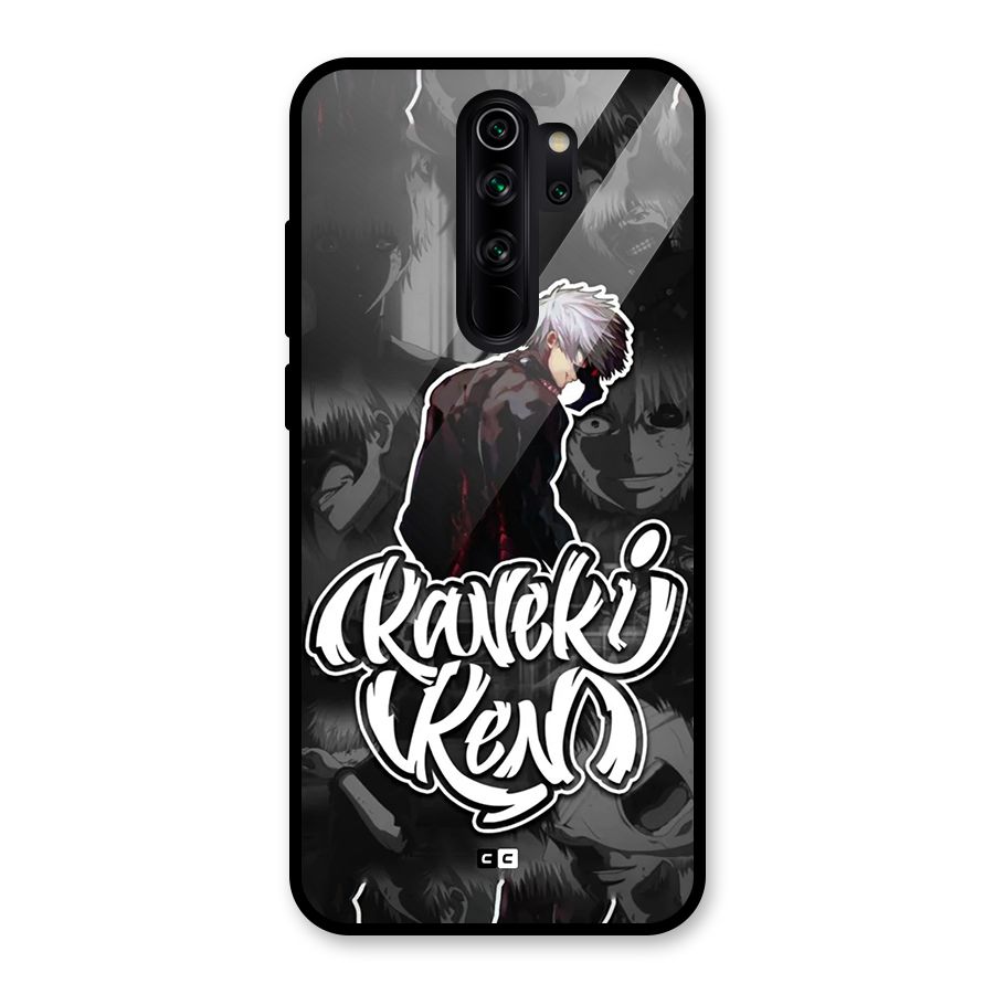 Kaneki Ken Manga Art Glass Back Case for Redmi Note 8 Pro