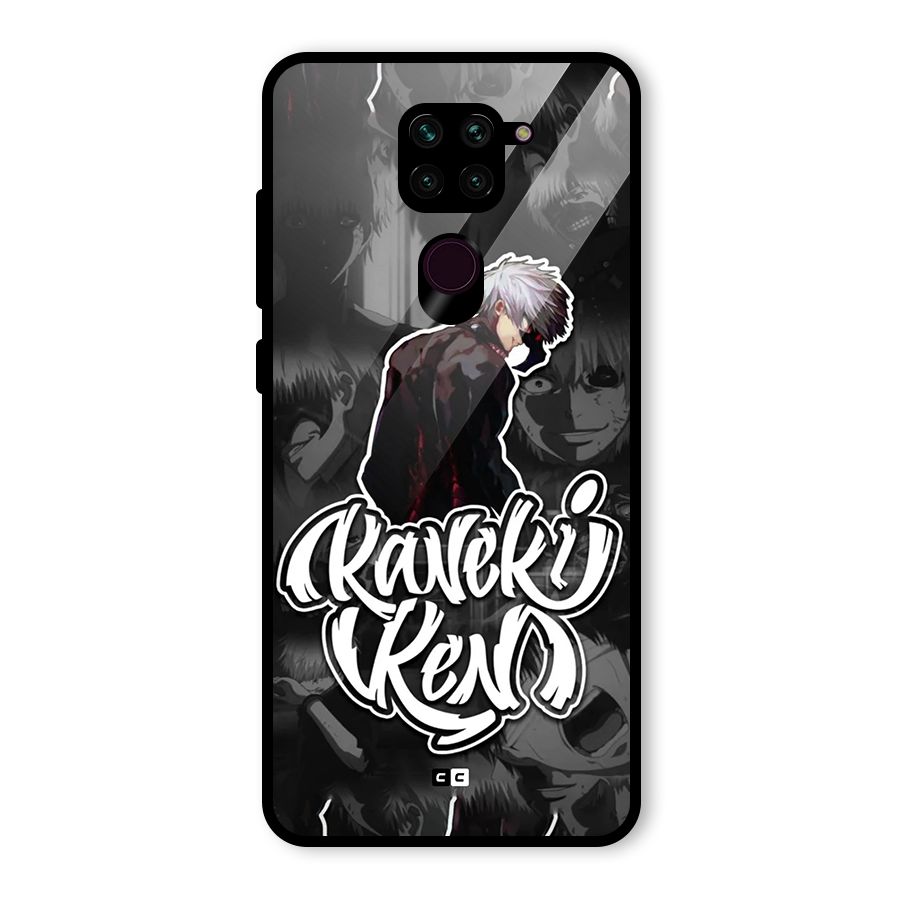 Kaneki Ken Manga Art Glass Back Case for Redmi Note 9