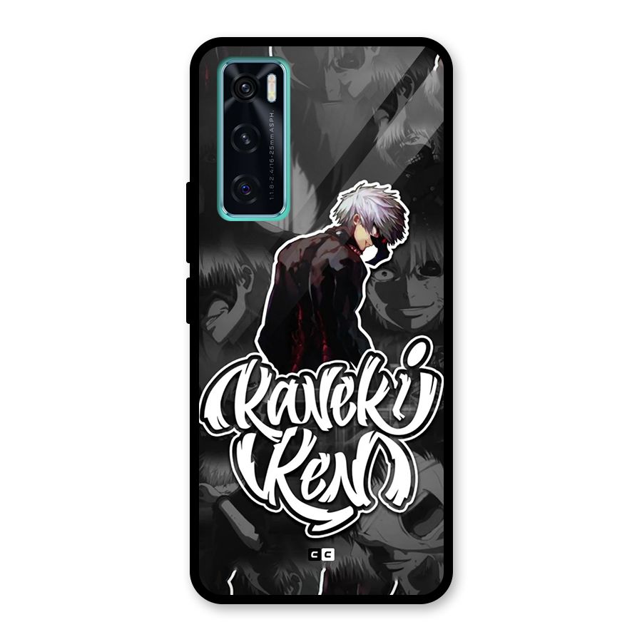 Kaneki Ken Manga Art Glass Back Case for Vivo V20 SE