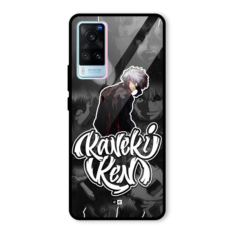 Kaneki Ken Manga Art Glass Back Case for Vivo X60