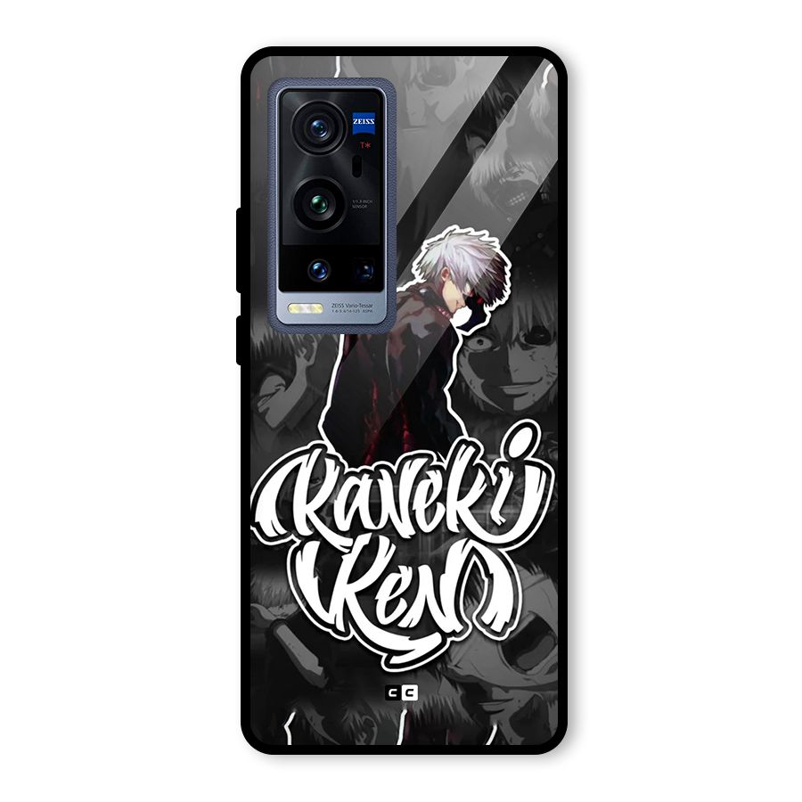 Kaneki Ken Manga Art Glass Back Case for Vivo X60 Pro Plus