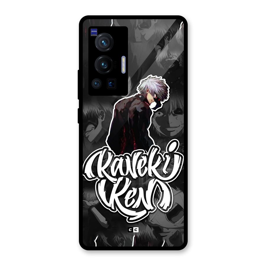 Kaneki Ken Manga Art Glass Back Case for Vivo X70 Pro