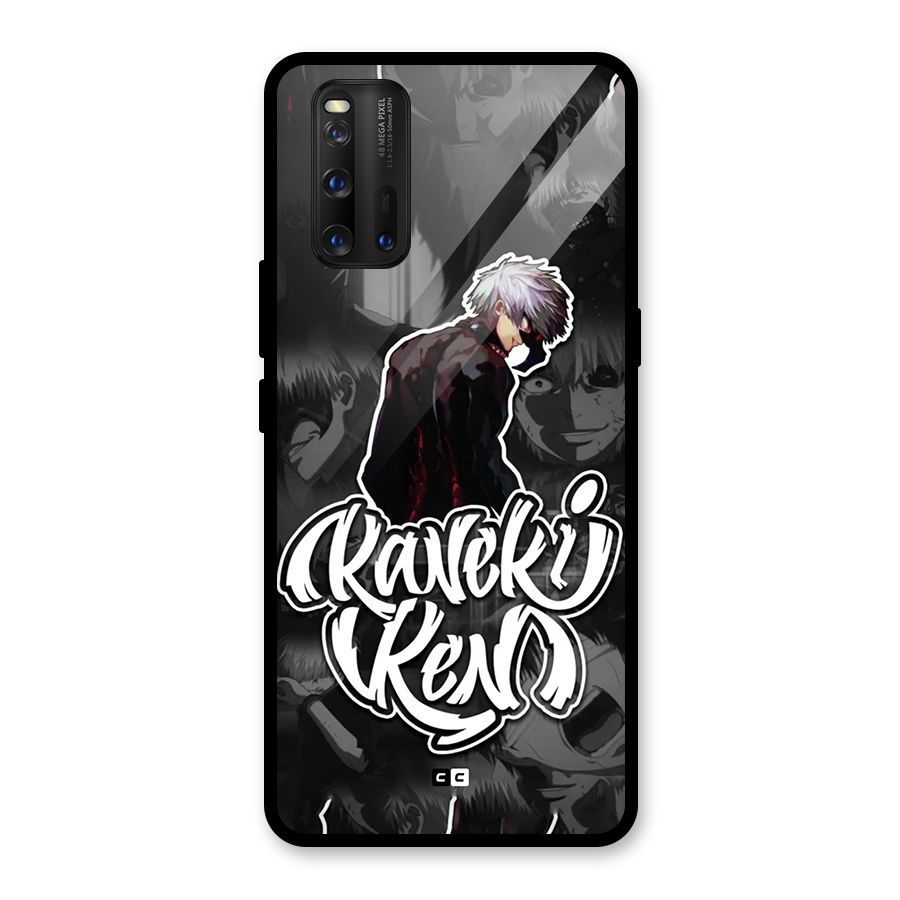 Kaneki Ken Manga Art Glass Back Case for Vivo iQOO 3