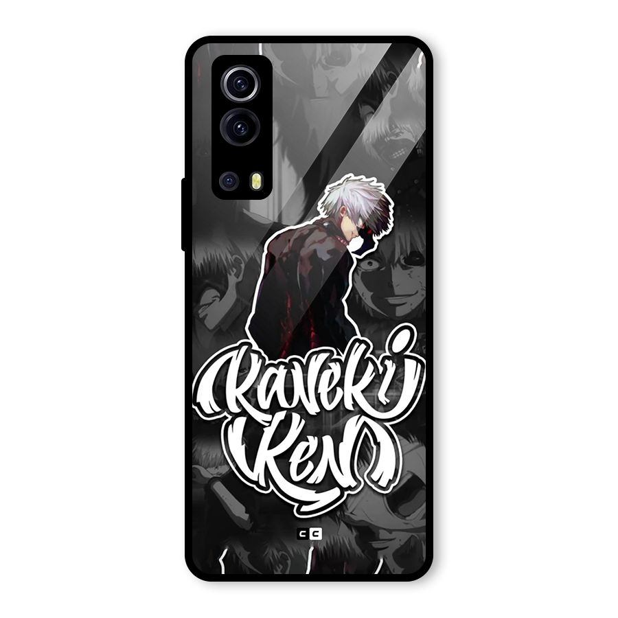 Kaneki Ken Manga Art Glass Back Case for Vivo iQOO Z3