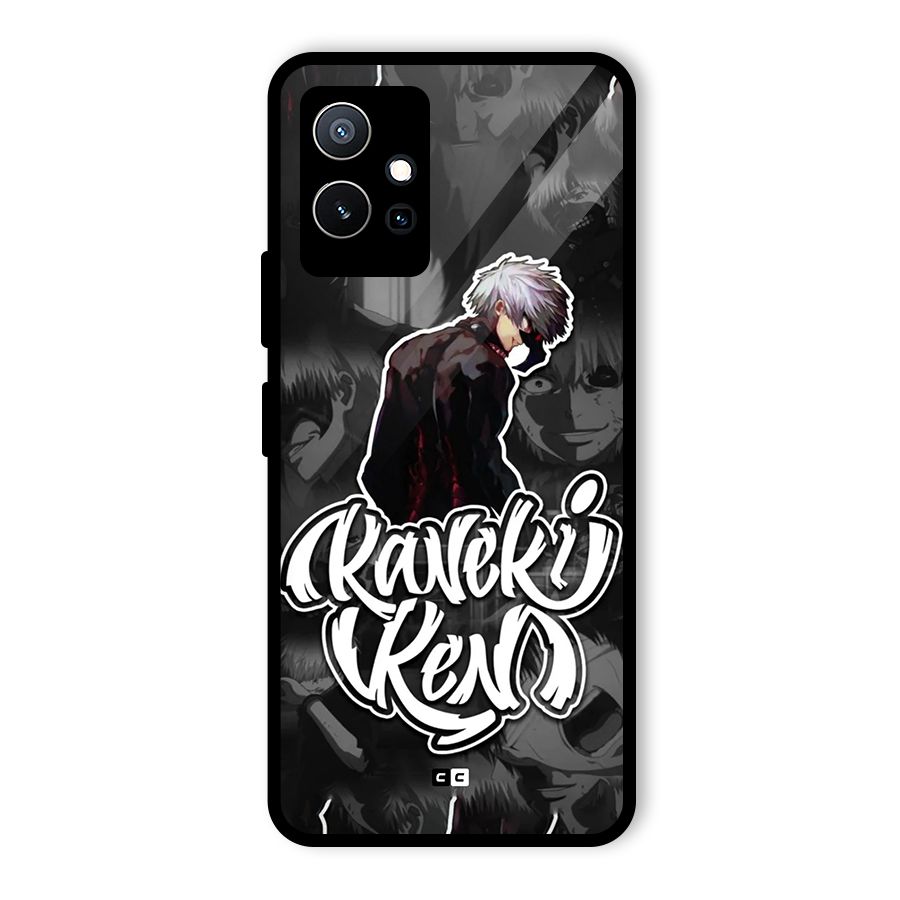 Kaneki Ken Manga Art Glass Back Case for Vivo iQOO Z6